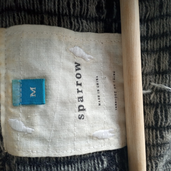 Anthro Sparrow S Lambswool Open Sweater - Picture 3 of 10